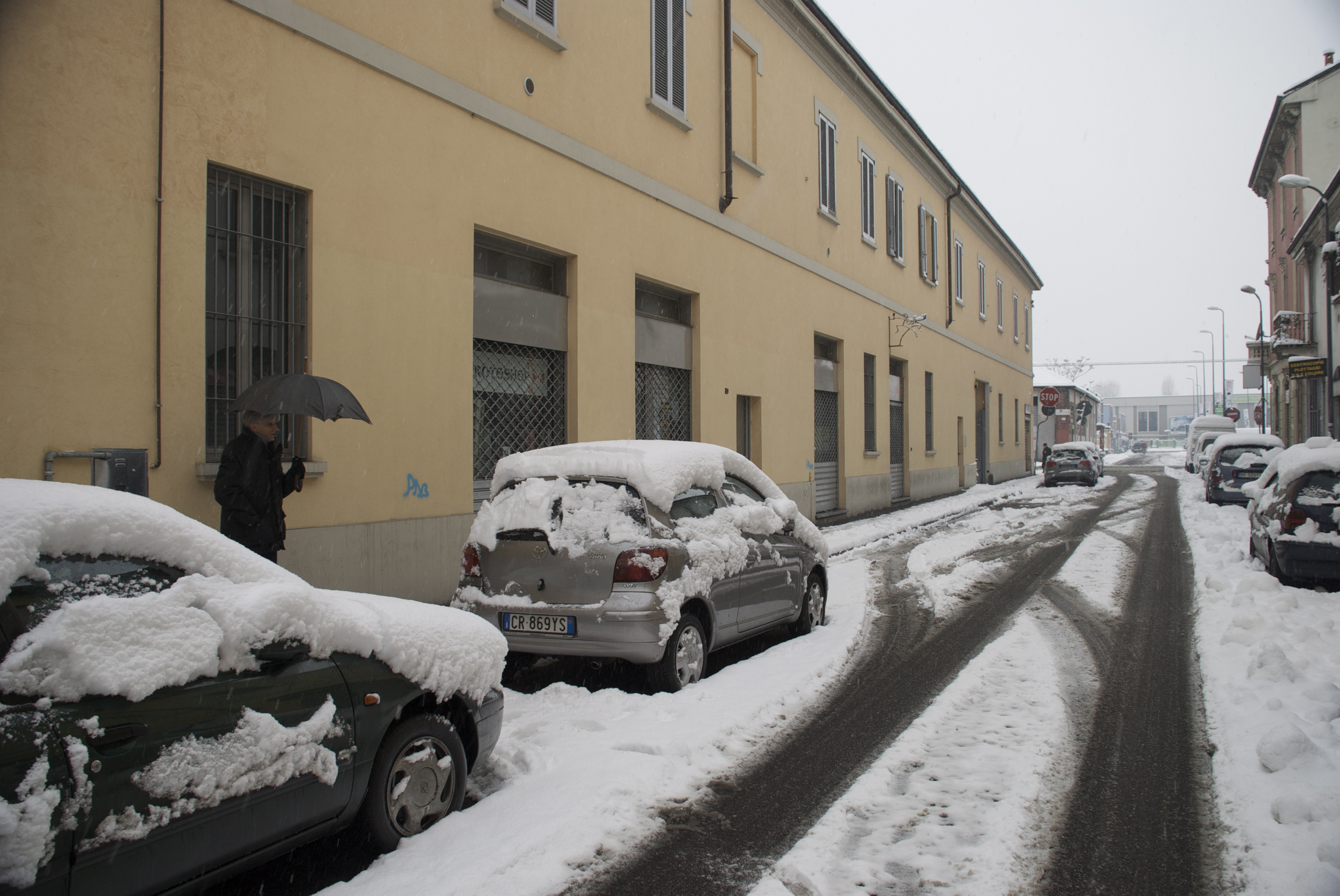 Neve a Milano